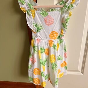 Tropical Print Kids Dress